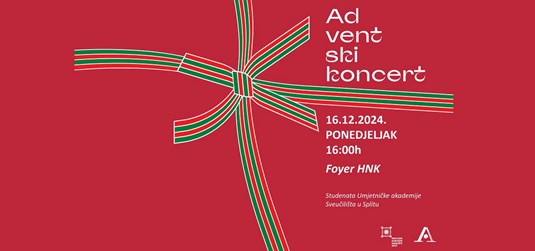Adventski koncert studenata Umjetničke akademije Sveučilišta u Splitu
